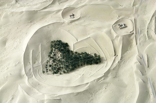 AP242 Agriculture under Ghout system The figure shows a big hole that has been excavated by